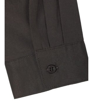 Green Parks ミドル丈シャツワンピースII Charcoal Gray