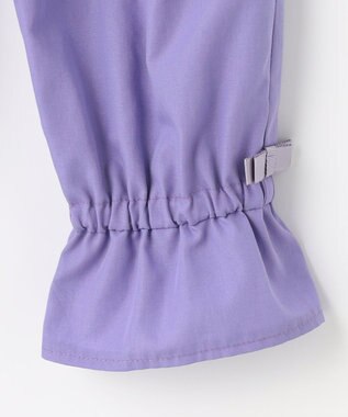 組曲 KIDS 【110-140㎝】フリルクロップ丈 パンツ モーブ系