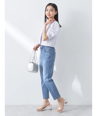 earth music&ecology ＳＥＴ２点　カットソーツィードアンサンブル Light Purple