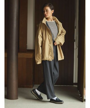 Green Parks 撥水加工　２Ｗａｙナイロンブルゾン Beige