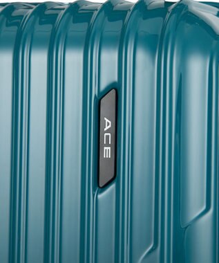 ACE BAGS & LUGGAGE 【WEB限定】ACE クレスタS スーツケース 35/42L 機内持ち込み ストッパー付き 09161 エース ブルーグリーン
