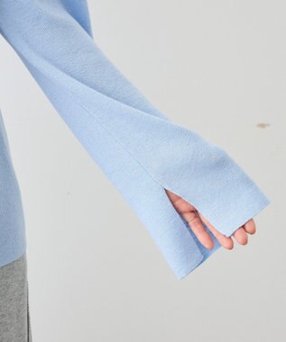 CRAFT STANDARD BOUTIQUE ボートネックニットプルオーバー Light Blue