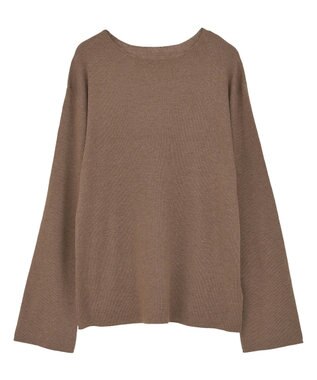 CRAFT STANDARD BOUTIQUE ボートネックニットプルオーバー Brown