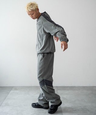 WEGO ミリタリーVネックラインプルオーバー カーキ