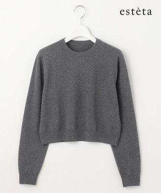 23区 L 【エステータ】クルーネック プルオーバーニット