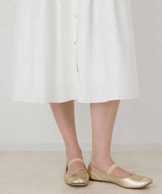 GRACE CONTINENTAL レースドッキングフレアワンピース ブラック