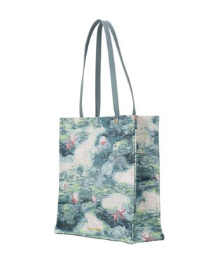 Maison de FLEUR ゴブランスクエアトート Dark Green