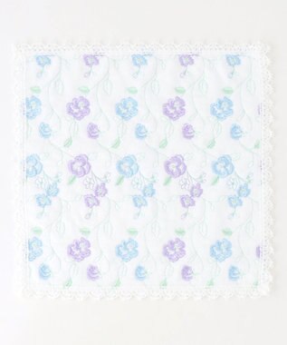 TOCCA VINE FLOWER TOWELCHIEF タオルハンカチ ホワイト系