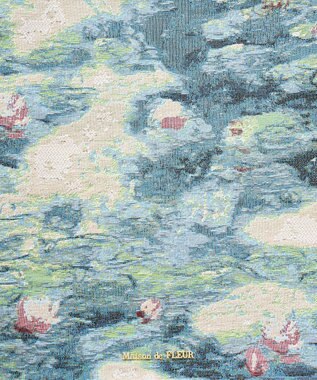 Maison de FLEUR ゴブランスクエアトート Dark Green