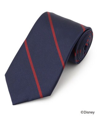 J.PRESS MEN 【DISNEY COLLECTION】シルクレップレジメンタル ネクタイ / ミッキーマウス ワイン系1