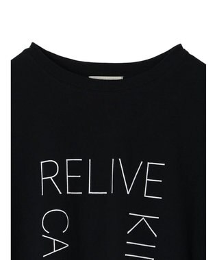 CRAFT STANDARD BOUTIQUE シルケット天竺　スクエアＰＴ　ＢＩＧ　Ｔｅｅ　Ｓ／Ｓ Black