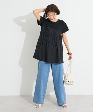 CRAFT STANDARD BOUTIQUE 2WAYサロペットデニムパンツ Light Indigo