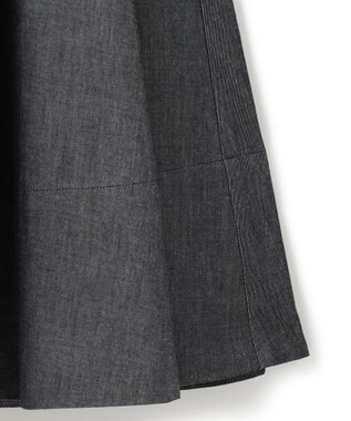 BEIGE， POMEGRANATE / ロングスカート Chambray Black