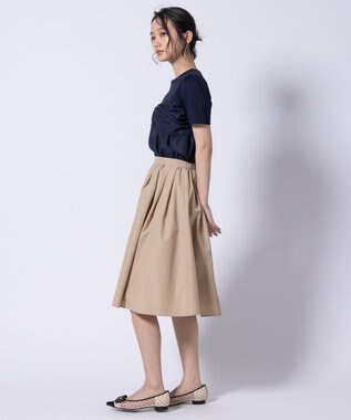 TOCCA 【洗える】PRESENT RIBBON Tシャツ ネイビー系