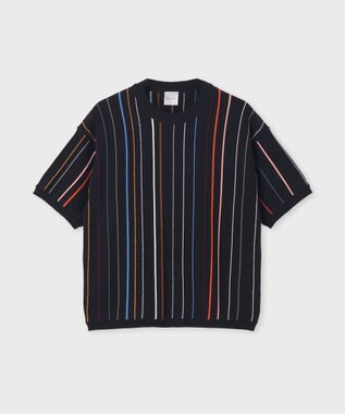 Paul Smith マルチカラーライン 半袖ニット