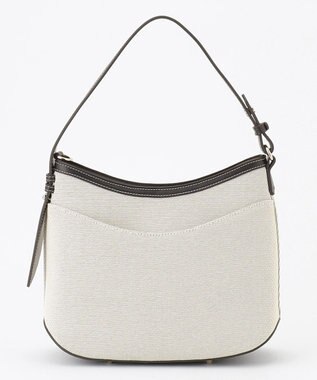 J.PRESS LADIES 【2way】キャンバス ショルダー バッグ ブラック系