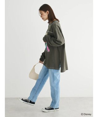 Green Parks Ｄｉｓｎｅｙ／配色ステッチチュニックIII Charcoal Gray