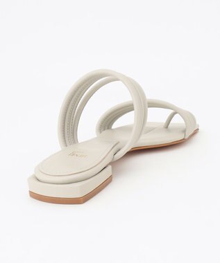 BEIGE， 【一部店舗限定】HENRI EN VARGO / IRIS サンダル Ice gray