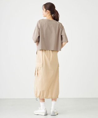 SHARE PARK LADIES 【UVカット・吸水速乾・ストレッチ・軽量 】ロゴショートTシャツ（S・Mサイズ） グレー系