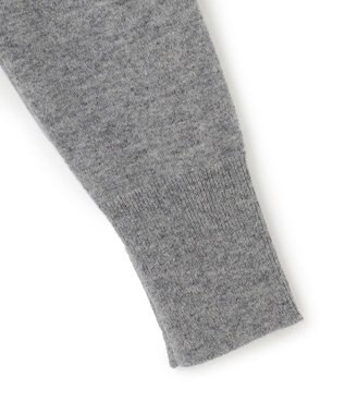 23区 S 【洗える】レターロゴ ニット ライトグレー系
