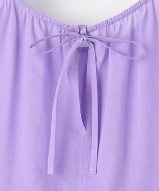 自由区 S ノースリーブコットン ブラウス ラベンダー