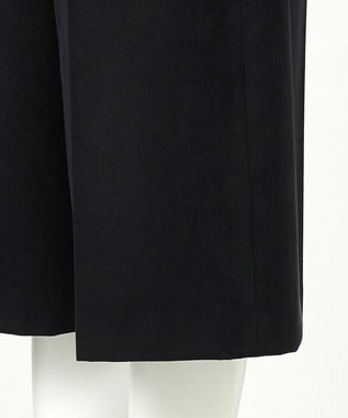23区 S 【GOLD LABEL】エコスウェード キュロット パンツ ブラック系