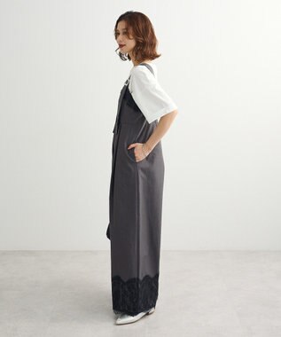 Green Parks ・ＳＵＧＡＲ　ＳＰＯＯＮ　レーストリムオールインワン Charcoal Gray