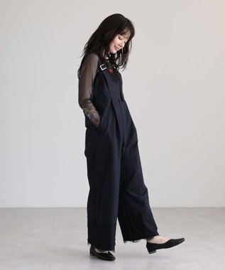 Green Parks ・ＳＵＧＡＲ　ＳＰＯＯＮ　レーストリムオールインワン Navy