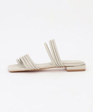BEIGE， 【一部店舗限定】HENRI EN VARGO / IRIS サンダル Ice gray
