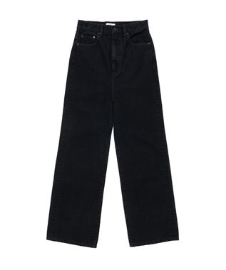 woadblue ＜坪田あさみさんコラボ＞SALUU サルーノアール /デニムパンツ ブラック BLACK