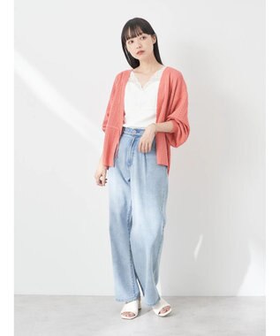 earth music&ecology 前後２ＷＡＹレースタンクトップ Sax