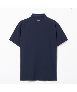 ZERO HALLIBURTON 【吸水速乾・UVケア】 鹿の子ポロシャツ ZHG-M5S4a 82947 ネイビー