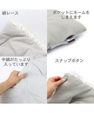 PET PARADISE 犬 カート クッション リバーシブル ヒッコリー 紺（ネイビー・インディゴ）