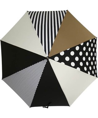 +RING レディース向け プラスリング 雨傘（長）60cm BLK T1146 黒