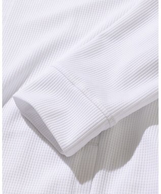 JOSEPH ABBOUD MOUNTAIN 【吸水速乾/通気性/ライナードッキング対応】ミズノコラボ DRY AEROFLOW パーカー ホワイト系