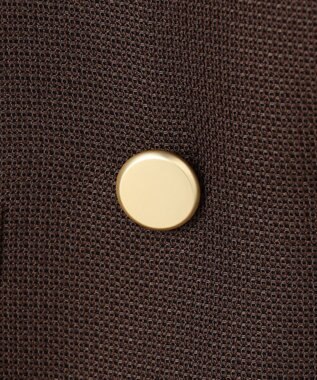 ANY SIS ツイーディカラミ ジャケット ブラウン