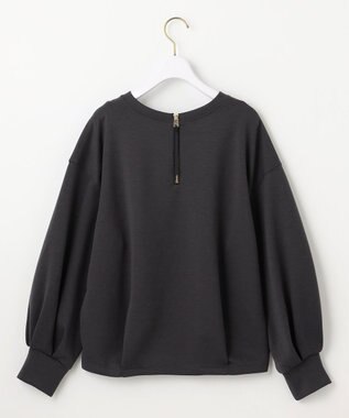 ANY SIS 【洗える・2SET】ダンボール プルオーバー×ギャザー スカート スレート×ブルー