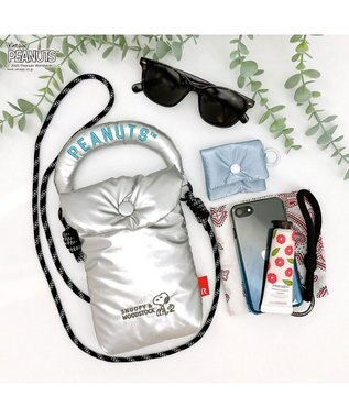 ROOTOTE 8452【スヌーピー】IP.ベビールー.パデット.ピーナッツ-0S 02：シャイニーシルバー