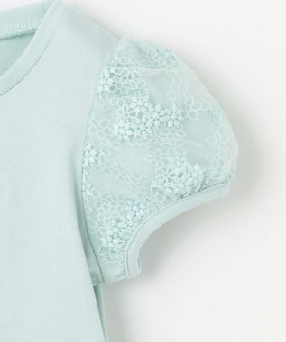 ANY KIDS 袖 チュール Ｔシャツ ミント