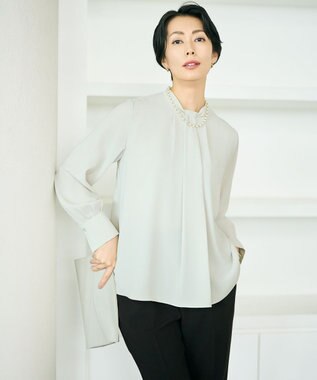 自由区 【カタログ掲載】パールバー ネックレス ゴールド