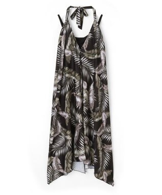 San-ai Resort（三愛水着楽園） WEB限定　ドレスパレオ3点セット【Beach Queen（ビーチクイーン）】 ブラック