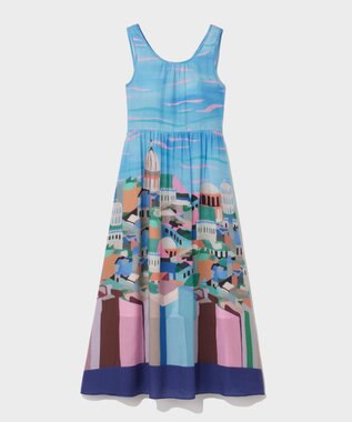 GRACE CONTINENTAL リゾートプリントマキシ マルチ