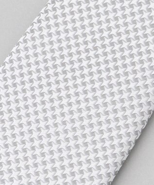 GOTAIRIKU 【WEAR BLACK】フォーマル用_千鳥 ネクタイ ライトグレー系8