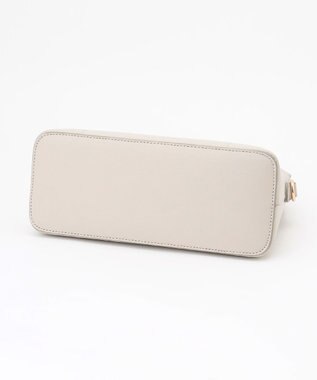 ANY SIS 【2WAY】ラインベルトブガッティ バッグ ライトグレー