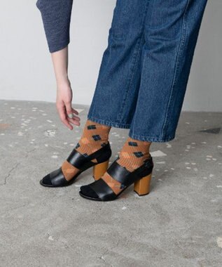 TRICOTE ARGYLE LINK SOCKS／アーガイルリンクソックス 87BROWN