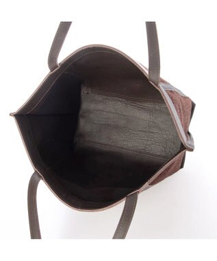 UNBILLION ペルケ perche / 撥水リバーシブルトートS ブラウン