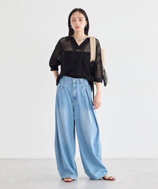earth music&ecology ぷくぷくチャーム付リュック Black