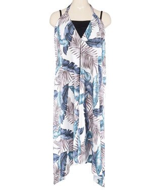 San-ai Resort（三愛水着楽園） WEB限定　ドレスパレオ3点セット【Beach Queen（ビーチクイーン）】 オフホワイトA