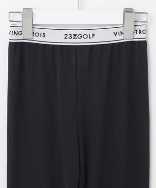 23区GOLF 【WOMEN】【吸水速乾/ＵＶケア】３０ｄカノコインナー レギンス ブラック系