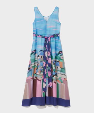 GRACE CONTINENTAL リゾートプリントマキシ マルチ